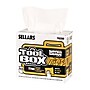 Sellars TOOLBOX WaterWeave T700 Paper Cleaning Wipers, 16.5" x 8.27", White, 100 Wipers/Box, 8 Boxes/Carton (78200)~#|#~sp256847427_sc7