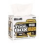 Sellars TOOLBOX WaterWeave T700 Paper Cleaning Wipers, 16.5" x 8.27", White, 100 Wipers/Box, 8 Boxes/Carton (78200)~#|#~sp256847428_sc7