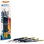 Prang Hobby Four-Brush Set, Blue/Yellow, 4/Pack (X94006)~#|#~sp257045500_sc7
