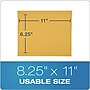 8.25" x 11" Self-Sealing Bubble Mailer, Brown Kraft, 25/Pack (QUA85759)~#|#~sp257734369_sc7