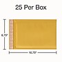 6" x 9" Self-Sealing Bubble Mailer, #0, Brown Kraft, 25/Pack (QUA95001)~#|#~sp257734428_sc7