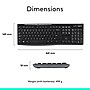 Logitech Combo MK270 Wireless Keyboard & Mouse, Black (920-004536)~#|#~sp258405516_sc7