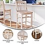 Flash Furniture HERCULES Traditional Wood School House Back Restaurant Barstool, Antique White (XUDGW0006BAWH)~#|#~sp259192337_sc7