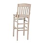Flash Furniture HERCULES Traditional Wood School House Back Restaurant Barstool, Antique White (XUDGW0006BAWH)~#|#~sp259192341_sc7