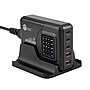 SIIG GaN USB-A/USB-C Charging Stand, 200W, Black (AC-PW1Y11-S1)~#|#~sp260589828_sc7