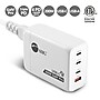 SIIG GaN USB-A/USB-C Charger, 200W, White (AC-PW1V11-S1)~#|#~sp260591585_sc7
