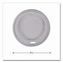 Flavia Sip Through Paper Lid, 10 oz. Cup, White, 100/Sleeve, 10 Sleeves/Carton (25200019)~#|#~sp264207466_sc7