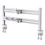 Tripp Lite by Eaton Adjustable Slat Rail with Posts for Slat Wall System for 32" Monitors, Silver (DMSWKITTAA)~#|#~sp264287906_sc7