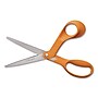 Fiskars Original 8.41" Stainless Steel Scissors, Pointed Tip, Orange (1069755)~#|#~sp264452698_sc7