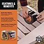Gorilla Heavy Duty Duct Tape, 2.88" x 25 yds., Black (106425)~#|#~sp264452714_sc7