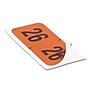 Smead Yearly End Tab File Folder Labels, 0.75" x 1.5", Orange, 500/Roll (68326)~#|#~sp264453038_sc7