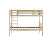 Flash Furniture Dallas Convertible Bunk Bed with Ladder, Twin Over Twin, Natural (MG090031TTBN)~#|#~sp264515029_sc7