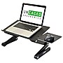 WorkEZ Best 16.5" x 11" Aluminum Laptop Stand, Black (WEBLS-b)~#|#~sp266127936_sc7