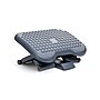 Mind Reader Mesh Lumbar Support Cushion and Height Adjustable Ergonomic Non-Slip Foot Rest Combo, Black (FTMESHCMB-BLK)~#|#~sp26833229_sc7