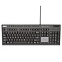 Adesso CyberTouch Wired Desktop Keyboard with Touchpad, Black (ADEAKB445UB)~#|#~sp269455404_sc7
