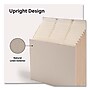 Smead 12-Compartment Linen Stadium File, Letter Size, Beige (70226)~#|#~sp269526341_sc7