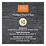 World Centric Plant-Based 3-Compartment Fiber Hinged Carryout Container, Natural, 300/Carton (TO-SC-T3-LFS)~#|#~sp269526388_sc7