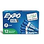 EXPO Tank Dry Erase Markers, Chisel Tip, Blue, 12/Pack (80003A)~#|#~sp270268857_sc7