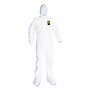 KleenGuard A20 Breathable Particle Protection Coveralls, Large, White, 24/Carton (KCC49123)~#|#~sp270814379_sc7