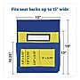 Carson-Dellosa Chairback Buddy Polyester Seat Storage x 15" x 1.5", Blue/Yellow (CDP158036)~#|#~sp271097405_sc7