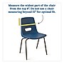 Carson-Dellosa Chairback Buddy Polyester Seat Storage x 15" x 1.5", Blue/Yellow (CDP158036)~#|#~sp271097408_sc7