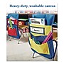 Carson-Dellosa Chairback Buddy Polyester Seat Storage x 15" x 1.5", Blue/Yellow (CDP158036)~#|#~sp271097409_sc7