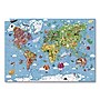 Janod 300-Piece Giant World Map Suitcase Puzzle Cardboard Puzzle (J02656)~#|#~sp271097548_sc7