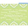 Barker Creek Thoughtfulness File Folder, 1/3-Cut Tab, Letter Size, Assorted Colors, 12/Pack (BC1307)~#|#~sp27200345_sc7