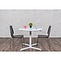 Luxor 36" Round Height Adjustable Café Table, White (LX-PNADJ-36RD)~#|#~sp27405559_sc7