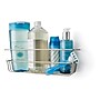 Command Shower Caddy, Satin Nickel, 1 Caddy, 1 Prep Wipe, 4 Large Water-Resistant Strips/Pack (BATH31-SN-ES)~#|#~sp27754646_sc7