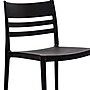 Flash Furniture Bridgeport Stacking Patio Chair, Slatted Backrest in Black (DHF317APPBLK)~#|#~sp278278778_sc7