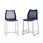 Flash Furniture HERCULES Plastic Air-Vent Back Counter Stool, Navy, 3/Pack (3RUT498ACSNV)~#|#~sp278351167_sc7