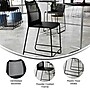 Flash Furniture HERCULES Plastic Air-Vent Back Counter Stool, Black (RUT498ACSBK)~#|#~sp278351199_sc7
