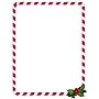 Great Papers! Candy Cane Holly Holiday Letterhead, 80/Pack (2018020)~#|#~sp28340335_sc7