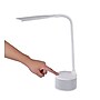Bostitch LED Desk Lamp with Bluetooth Speaker & USB Charging Port, 14.63"H, White (VLED1817-BOS)~#|#~sp28876360_sc7