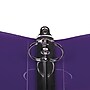 JAM Paper® Plastic 1 Inch Binder, Purple 3 Ring Binder, Sold Individually (218912242)~#|#~sp29737883_sc7