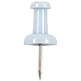 JAM Paper Push Pins, Baby Blue, 2 Packs of 100 (222419047A)~#|#~sp29738111_sc7
