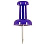 JAM Paper Push Pins, Purple, 2 Packs of 100 (222419053A)~#|#~sp29738120_sc7