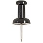JAM Paper Push Pins, Black, 2 Packs of 100 (222419046A)~#|#~sp29738212_sc7