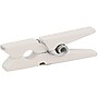 JAM Paper Wood Clip Medium Wood Clothespins, White Clothes Pins, 2 Packs of 50 (2230719109A)~#|#~sp29738277_sc7