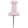 JAM Paper Push Pins, Baby Pink, 2 Packs of 100 (222419048A)~#|#~sp29738291_sc7