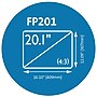 Kensington FP201 Anti-Glare Privacy Filter for 20.1" Monitors, (4:3) (K52120WW)~#|#~sp300277320_sc7