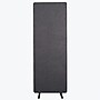 Luxor Reclaim Freestanding Room Divider, 66"H x 24"W, Slate Gray Fabric (RCLM2466ZSG)~#|#~sp30218300_sc7