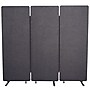 Luxor Reclaim Room Divider, Slate Gray, 3/Pk (RCLM7266ZSG)~#|#~sp30218345_sc7