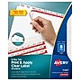 Avery Index Maker Big Tab Paper Dividers with Print & Apply Label Sheets, 8 Tabs, White (11491)~#|#~sp30783007_sc7