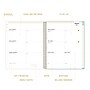2027 Blue Sky Day Designer Secret Garden Mint 8.5" x 11" Calendar Year Weekly & Monthly Planner, Plastic Cover, Mint (140101-27)~#|#~sp309273359_sc7