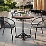 Flash Furniture Acadia 1.5" Thickness Round Table Top, Wood, Dark Brown (STRD800MWBR)~#|#~sp309495736_sc7