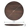 Flash Furniture Acadia 1.5" Thickness Round Table Top, Wood, Dark Brown (STRD800MWBR)~#|#~sp309495737_sc7