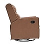 Flash Furniture Cash LeatherSoft Swivel Glider Rocker Manual Recliner Chair, Cognac (CYRAC536UCGNPU)~#|#~sp309495957_sc7