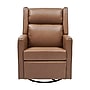 Flash Furniture Cash LeatherSoft Swivel Glider Rocker Manual Recliner Chair, Cognac (CYRAC536UCGNPU)~#|#~sp309495958_sc7